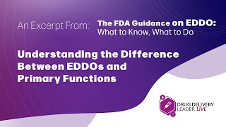 Understanding the Difference Between EDDOs and Primary Functions [upl. by Anima]