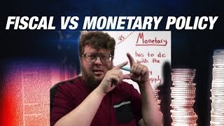 Fiscal Vs Monetary Policy Explained in Two Minutes [upl. by Asek]