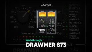 Drawmer S73 Intelligent Master Processor Walkthrough – Softube [upl. by Dobbins]