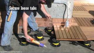 Roof Decks 101 Pedestal Support Deck Considerations  Video 7 of 7 [upl. by Itnaihc]