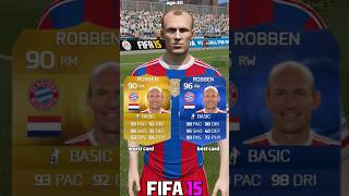 🇳🇱 ARJEN ROBBEN worst vs best card in EVERY FIFA 1021⚽shorts fifa eafc24 fc24 robben [upl. by Vladimar138]