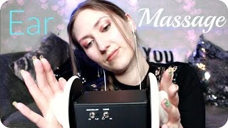 ASMR Ear Massage NO TALKING Ear Touching Tapping Rubbing amp Stroking for Sleep amp Study 😴 [upl. by Anaert]