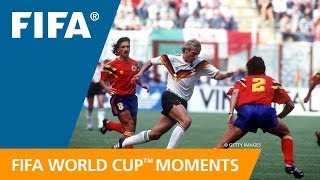 Carlos Valderrama on West Germany vs Colombia  1990 FIFA World Cup [upl. by Nwaf]