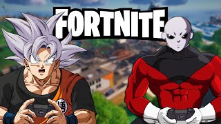 Goku And Jiren Play Fortnite [upl. by Ingamar]