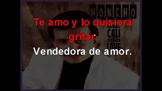 VENDEDORA DE AMOR MONCHO SANTANA KARAOKE  SORIANO HUMOR [upl. by Monarski610]