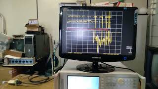 SPARAMETER NETWORK ANALYZER AGILENT 8753ES DE 30KHz  6GHz [upl. by Anirpas348]