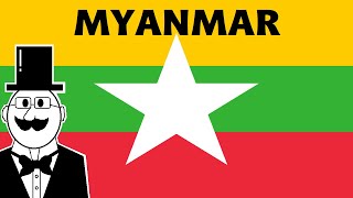 A Super Quick History of Myanmar AKA Burma [upl. by Ahsieyt]