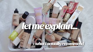 a MAKEUP DECLUTTER for the ages… I don’t think I’ve ever gotten rid of so much [upl. by Lucretia]