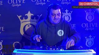 DJ CHRISTOS LIVE  FRIDAY DEEP HOUSE THERAPY [upl. by Roede]