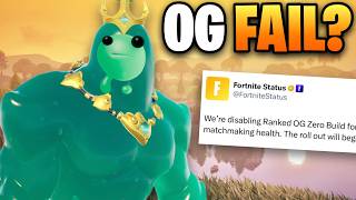 Did Fortnite OG Fail [upl. by Genie]