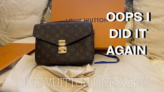 Pochette Metis Unboxing  Louis Vuitton Unboxing [upl. by Nicolette997]