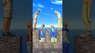 Money vs knowledge help victor and adam please 1 like gaming short video [upl. by Nomelc]