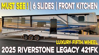 2025 Riverstone 421FK Legacy Edition Luxury Fifth Wheel by Forestriver RVs at Couchs RV Nation [upl. by Etteval]