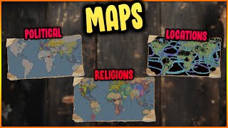 PDX Shared FULL EU5 Map and crucial Mapmodes [upl. by Ger6]