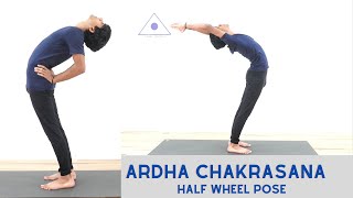 Ardha Chakrasana Half Wheel Pose [upl. by Bancroft913]