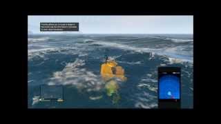 GTA V Submarine  Banana Helicopter [upl. by Bronk762]