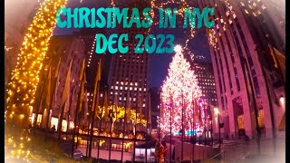 Christmas in New York City Dec 2023 [upl. by Erej562]