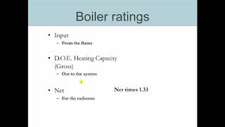 Steam Boiler Ratings Explained [upl. by Lairret]