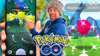 NEW Shiny Regieleki and Regidrago in Pokemon GO [upl. by Itsym]