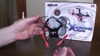 Flytecs  XDrone Nano  Review and Flight [upl. by Acalia615]