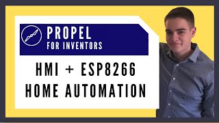 Arduino IDE with Weintek HMI  ESP8266 Home Automation  IoT Projects [upl. by Mehsah]