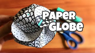 Paper Globe 🔥 Triskele paso a paso [upl. by Ormand]