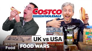 US vs UK Costco  Food Wars  Insider Food [upl. by La]