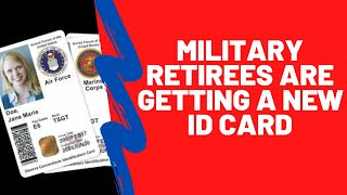 The New Military Retiree ID Card  When and How to Get Yours 2024 Update [upl. by Boothman]