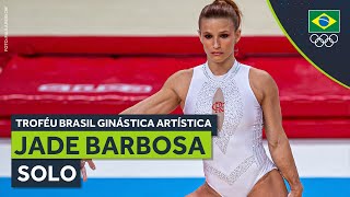 Jade Barbosa se apresenta no Troféu Brasil de Ginástica Artística [upl. by Thorin]