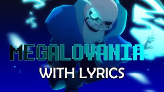 Megalovania REMASTERED With Lyrics  Undertale 2000 Subscriber Special [upl. by Aihsinat]