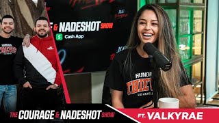 Valkyrae  The CouRage and Nadeshot Show 1 [upl. by Blancha546]