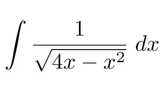 Integral of 1sqrt4xx2 Featuring BriTheMathGuy [upl. by Nnaeiram]