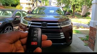 Toyota Highlander Remote Start Installation Step By Step [upl. by Martita]