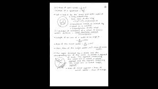 CBSE  Grade 10  Ch 11  Areas Related to Circles  Formula Sheet [upl. by Attlee]