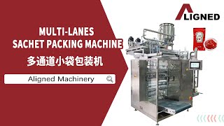 Multilanes Sachet Packing Machine [upl. by Sivraj951]