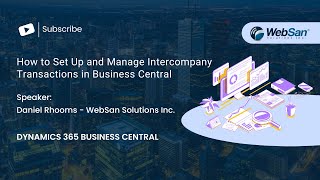 How to Set Up and Manage Intercompany Transactions in Business Central [upl. by Reiko]