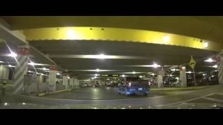 Driving into Short term Parking Garage at Calgary Airport in Canada [upl. by Curnin]