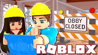 We Built and Tested Our Own Obby Roblox [upl. by Ahseyd411]