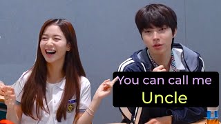 Hwang Inyeop and Noh Jeongeui making fun of their age gap [upl. by Notkcorb617]