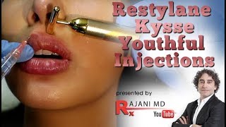 Restylane KYSSE  Watch Lip Filler Injected Before and After Picture [upl. by Aneelas]