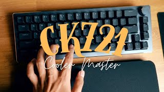 Review Singkat Mechanical Keyboard Cooler Master CK721 [upl. by Ynttirb]