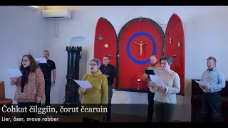 Samefolkets sang  på norsk Sami anthem  norwegian translation Kirken i Gjerdrum [upl. by Candless]