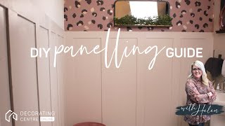 Before You Start DIY Panelling Watch This Guide to Transform Bathroom Walls [upl. by Enahpad]