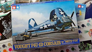 TAMIYA F4U1D Corsair full video build [upl. by Nylyrehc728]