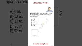 Perimetros y Áreas Ejercicio 15 [upl. by Kristoffer]