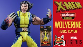 Marvel Legends WOLVERINE Heat Claws Xmen Reavers Bonebreaker BAF Wave Figure Review [upl. by Attevroc]