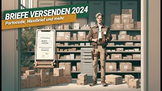 Briefe versenden in 2024 So gehts Portocode Maxibrief und mehr [upl. by Lurlene757]