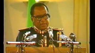 Mobutu sese Seko Discours du 24 avril 1990 a NSele [upl. by Curcio]