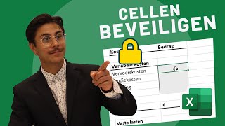 Cellen en werkbladen beveiligen in Excel [upl. by Christyna507]