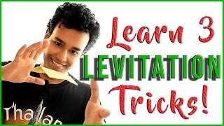 LEVITATION Trick Revealed  Learn 3 Levitations with NO STRINGS [upl. by Etnor]